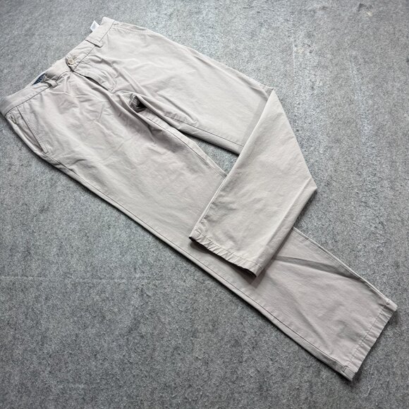 Vineyard Vines On The Go 5-Pocket Pants Men 32 x 31 Beige Water Resistant Nylon - Picture 1 of 16